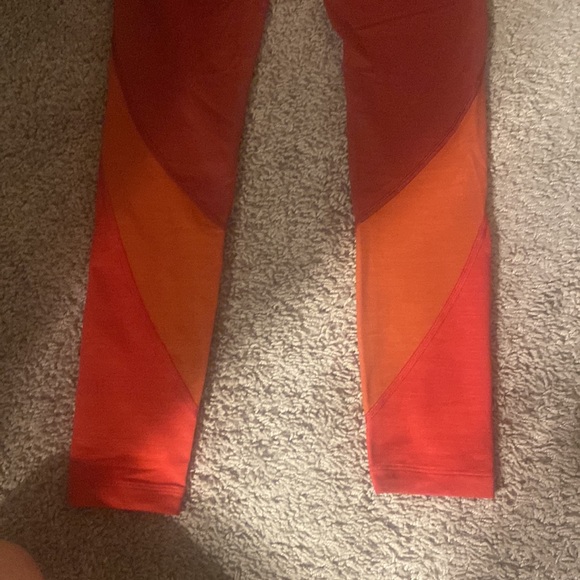 OV Tech sweat 7/8 zoom legging in ruby/currant/brick - Picture 4 of 4